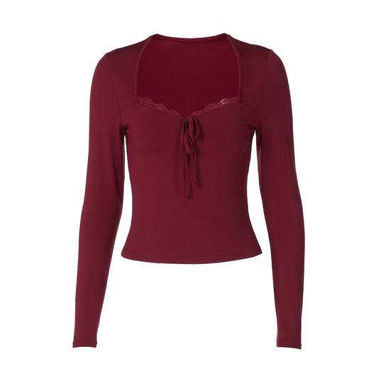 Top Ajustado de Encaje Efecto Reductor para Mujer - Image 4