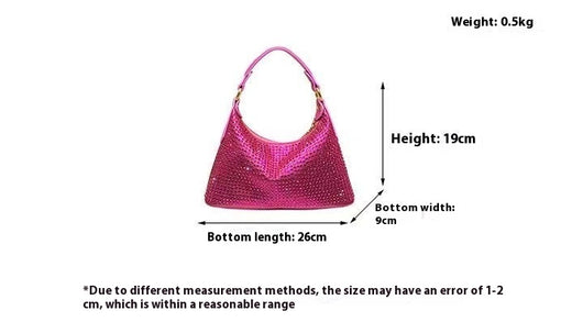 Bolso de Noche Elegante con Strass - Cartera de Gran Capacidad para Mujer - Image 16