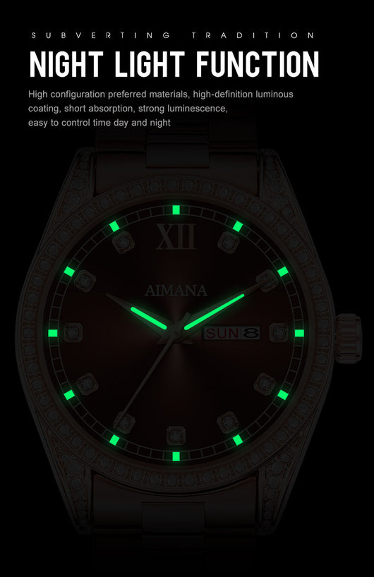 Reloj de Mujer Diamond Disc Cuarzo Serie Log - Image 13