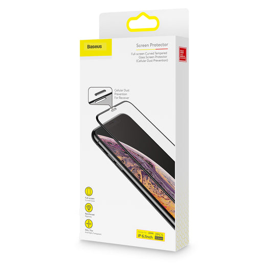 Protector de Pantalla Curvo 0.3mm Anti Polvo con Panal de Abeja Negro - Image 11