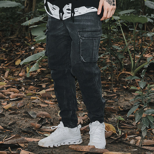 Pantalones Vaqueros Retro con Tirantes Unisex de Moda - Image 3