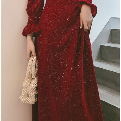 Conjunto Elegante Rojo Otoño para Eventos y Celebraciones - Image 5