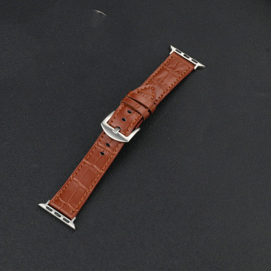 Reloj de Cuero con Textura Slub y Sistema de Liberación Rápida - Image 9