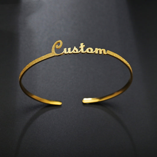 Pulseras de Acero Inoxidable Personalizadas con Diseños Grabados - Image 13