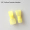 1 Pieza Conector Hembra Amarillo
