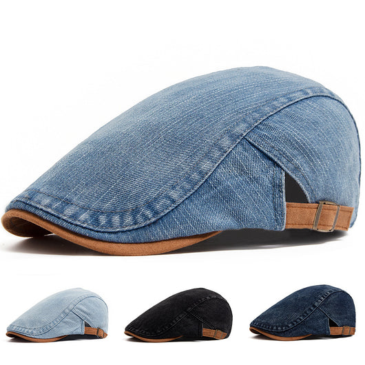Boina Retro Casual para Hombre - Perfecta para Primavera y Otoño