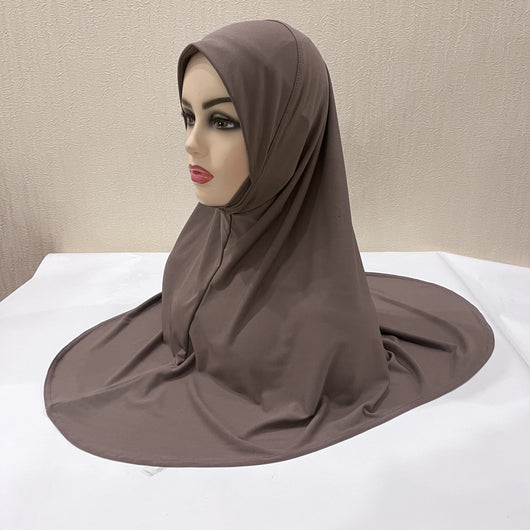Turbante Ligero de Gasa Malaya - Pañuelo Multiuso en Colores Sólidos - Image 10