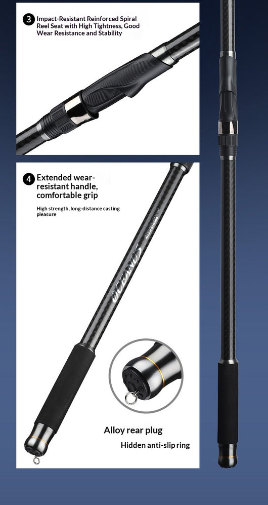 Caña de Pescar Ultrarresistente Lake Sparkling Pro - Casting de Largo Alcance - Image 17