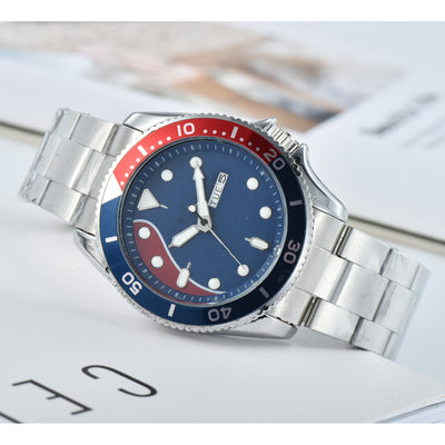 Reloj de Cuarzo para Hombre con Correa de Silicona y Calendario Doble - Image 15