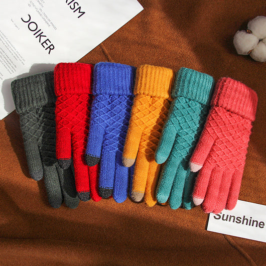 Guantes de Invierno para Mujer con Pantalla Táctil