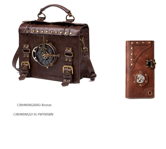 Cartera Larga Steampunk para Mujer - Image 31