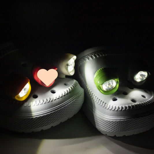 Zapatos de Camping con Luz LED y Agujeros de Ventilación