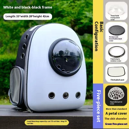 Mochila Transportadora Espacial para Gatos - Diseño Amplio y Cómodo - Image 2