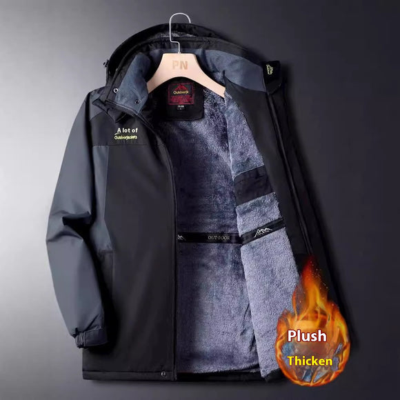 Chaqueta de Invierno Robusta para Hombre con Forro Polar