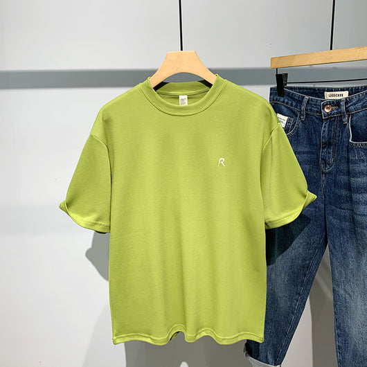 Playera Clásica de Manga Corta con Monograma Bordado - Image 3