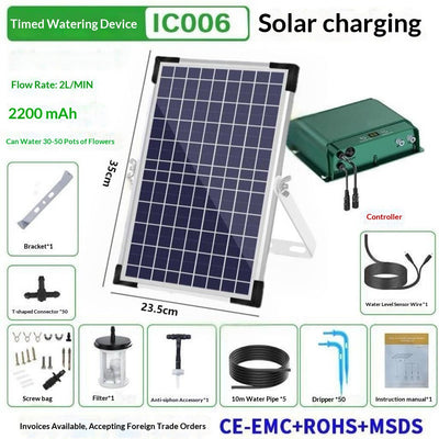 Kit de Riego Automático Solar con Temporizador Inteligente - Image 6