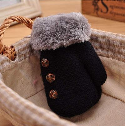 Guantes Infantiles de Invierno Acolchados con Forro de Terciopelo Grueso - Image 8