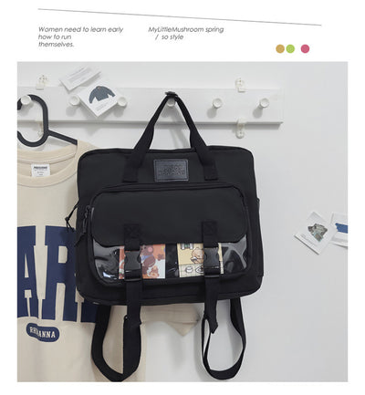 Mochila Tote Ligera Estilo Cute para Adolescentes y Estudiantes Universitarios - Image 25