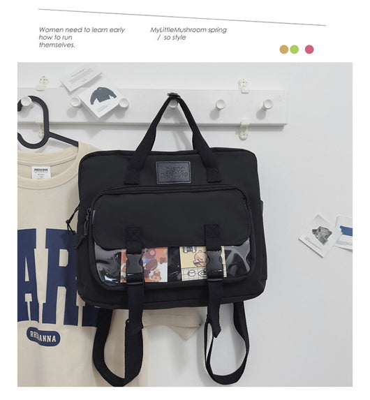 Mochila Tote Ligera Estilo Cute para Adolescentes y Estudiantes Universitarios - Image 25
