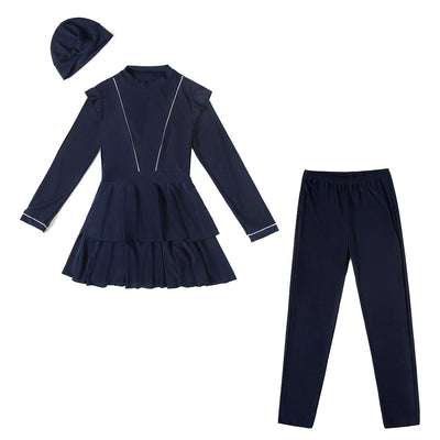 Traje de Baño Conservador Modesto para Playa y Piscina - Image 23