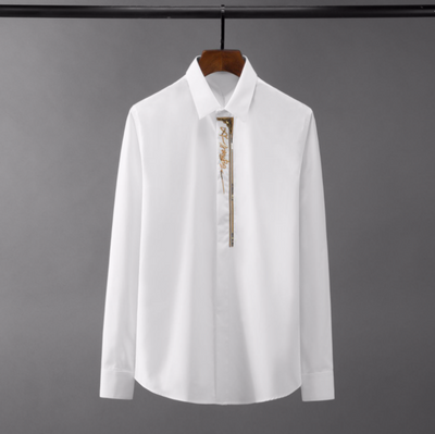 Camisa Slim Fit de Manga Larga para Hombre - Image 6