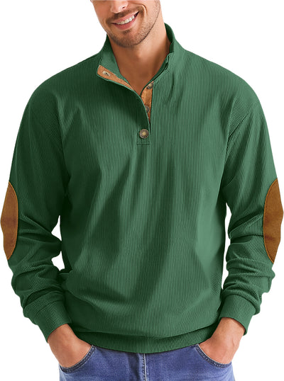 Suéter Casual de Cuello Alto para Hombre - Otoño e Invierno - Image 8