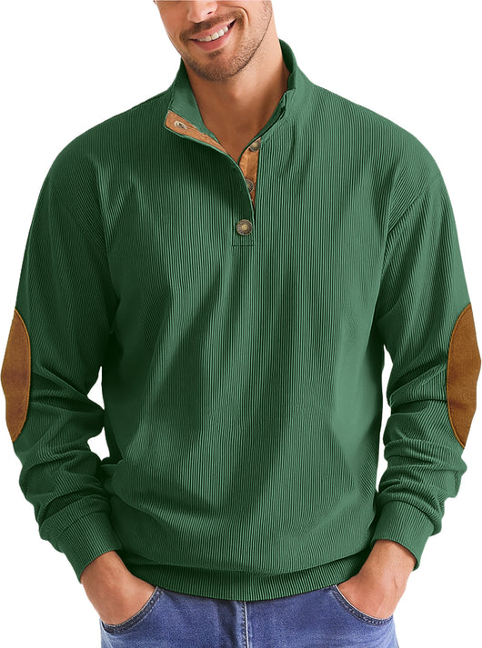 Suéter Casual de Cuello Alto para Hombre - Otoño e Invierno - Image 8