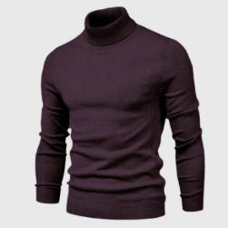Suéter de Cuello Alto Liso - Image 16
