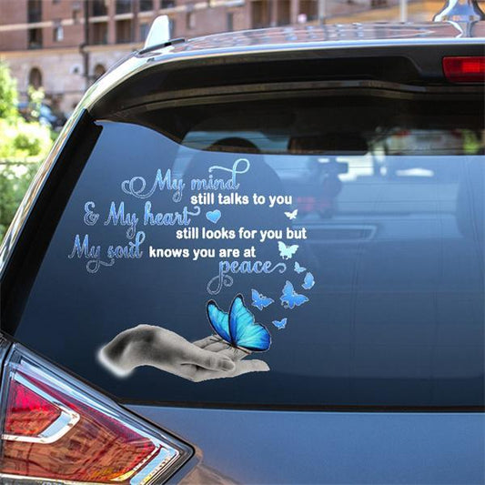 Adorno Colgante Perro Ángel para Auto - Decoración Acrílica Transparente - Image 2