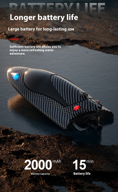 Barco de Carreras Teledirigido de Alta Velocidad con Motor Turbojet Refrigerado - Image 37