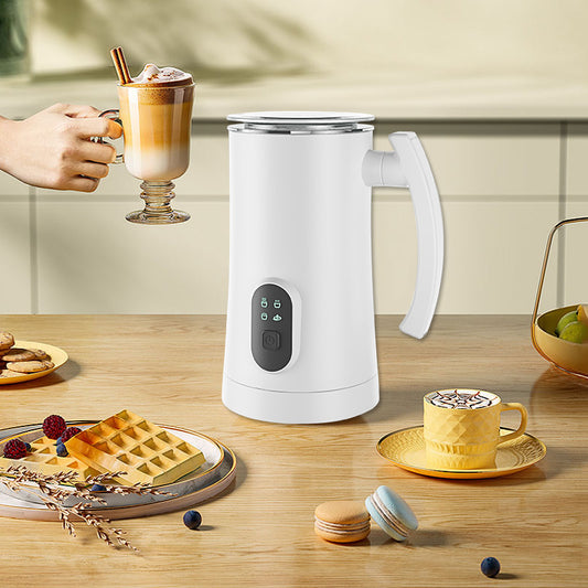 Batidora Automática de Leche Espumador Eléctrico Acero Inoxidable