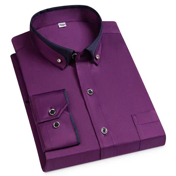 Camisa Ejecutiva Manga Larga sin Planchado