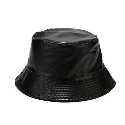 Sombrero Reversible de Cuero para Pescador
