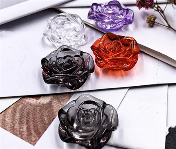 Cuentas de Cristal Transparente AB para Pulseras DIY - Agujero Recto