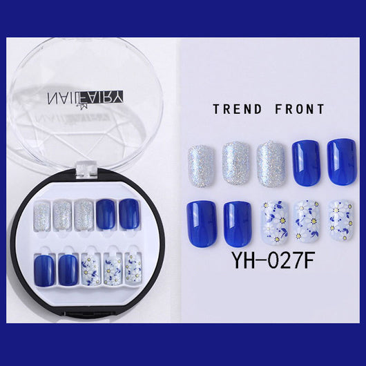 Uñas Postizas Coreanas Removibles Waterproof - Set 30 Piezas Manicura Instantánea - Image 41