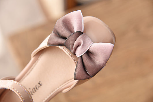Sandalias Princesa para Niñas con Moño - Zapatos de Piel Suave y Flexible - Image 14