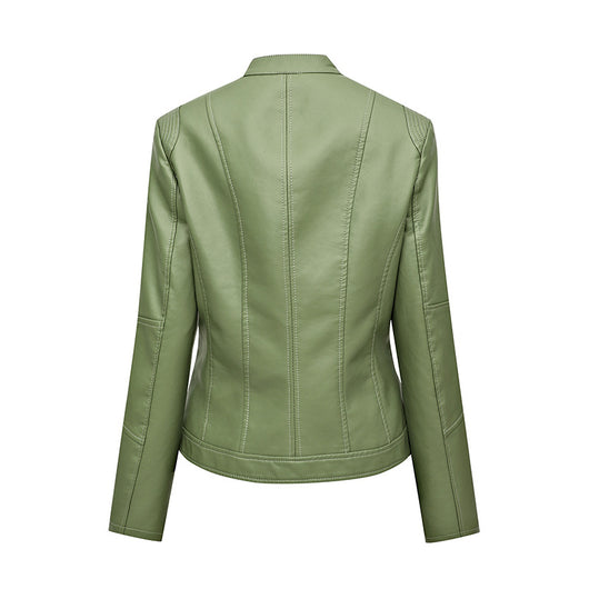 Chaqueta de Cuero Sintético para Mujer - Image 9