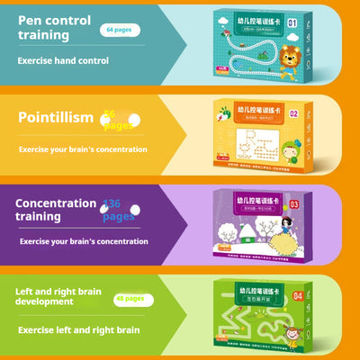 Cuaderno de Control de Escritura Borrables para Preescolar - Image 2