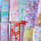 Stickers Láser Brillantes Impermeables para Cuadernos y Diarios