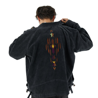 Chaqueta de Pana Vintage Lavable para Hombre - Image 11
