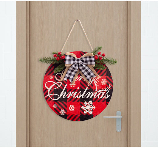 Adornos Navideños de Madera Rústicos con Etiqueta Colgante - Image 8