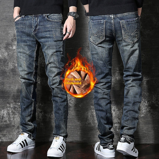 Pantalones Vaqueros Acolchados Retro Americano Premium - Image 9