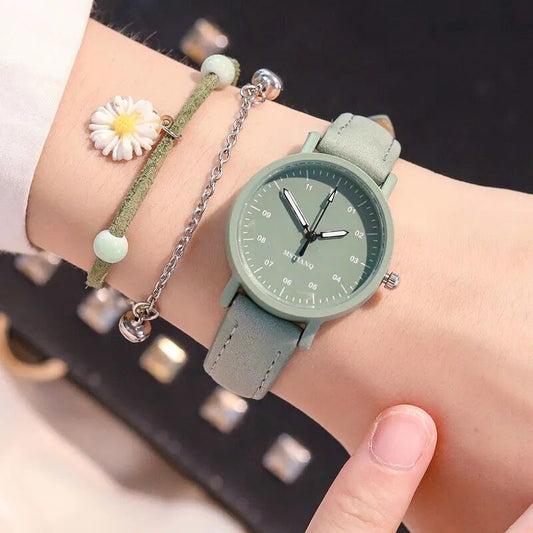 Reloj Vintage Mori Estilo Coreano para Chicas con Diseño Temperamental Antiguo