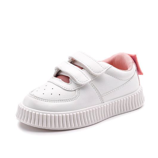 Tenis Blancos Infantiles con Velcro - Image 14