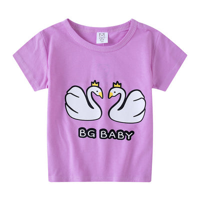 Playera Infantil de Manga Corta Unisex con Diseños Animados - Image 51