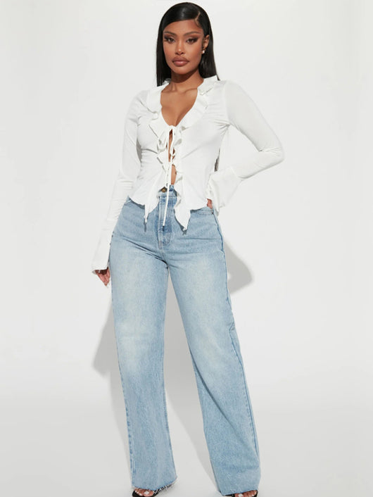 Blusa Corta de Crochet con Tirantes Ajustables para Mujer - Image 8