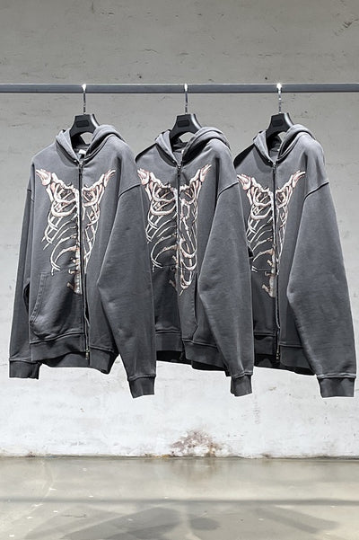 Cardigan Desgarrado Tide con Capucha - Chaqueta Sudadera Versátil - Image 12