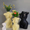 Adorno Decorativo de Resina con Flores para Sala de Té