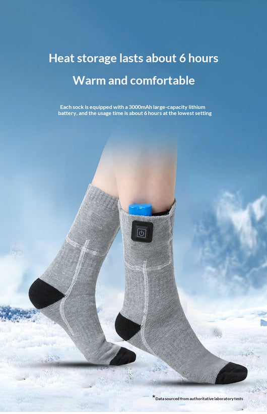 Calcetines Térmicos Recargables con Control de Temperatura en 3 Velocidades - Image 23