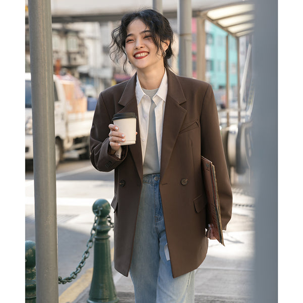Blazer Ejecutivo Primavera-Otoño Diseño Exclusivo para Mujer